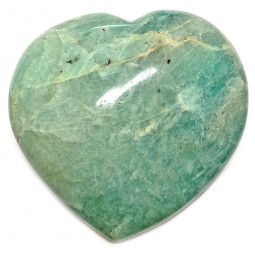 Coeur en Amazonite - 200 grammes
