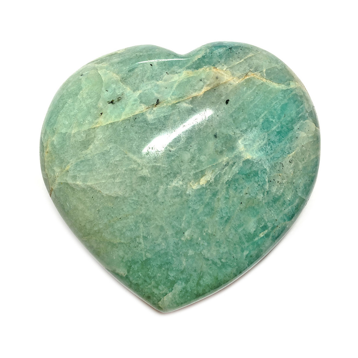 Coeur en Amazonite - 200 grammes