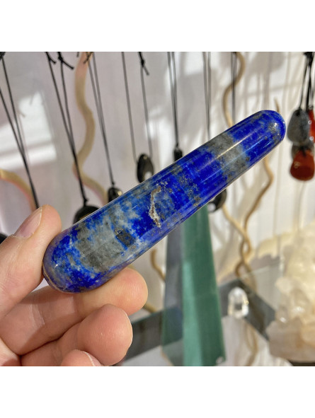 Bâton de massage en Lapis-Lazuli - 80 Grammes