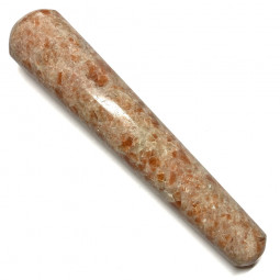 Bâton de massage en Pierre de Soleil - 138 Grammes