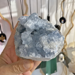 Mini Géode de Célestine - 1040 Grammes