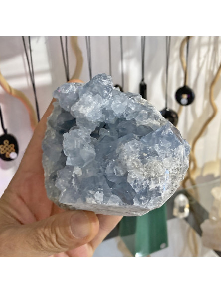 Mini Géode de Célestine - 1040 Grammes