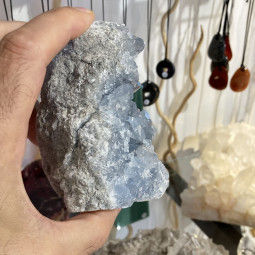 Mini Géode de Célestine - 864 Grammes