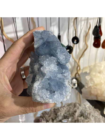 Mini Géode de Célestine - 864 Grammes