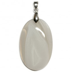 Pendentif en Agate Ovale