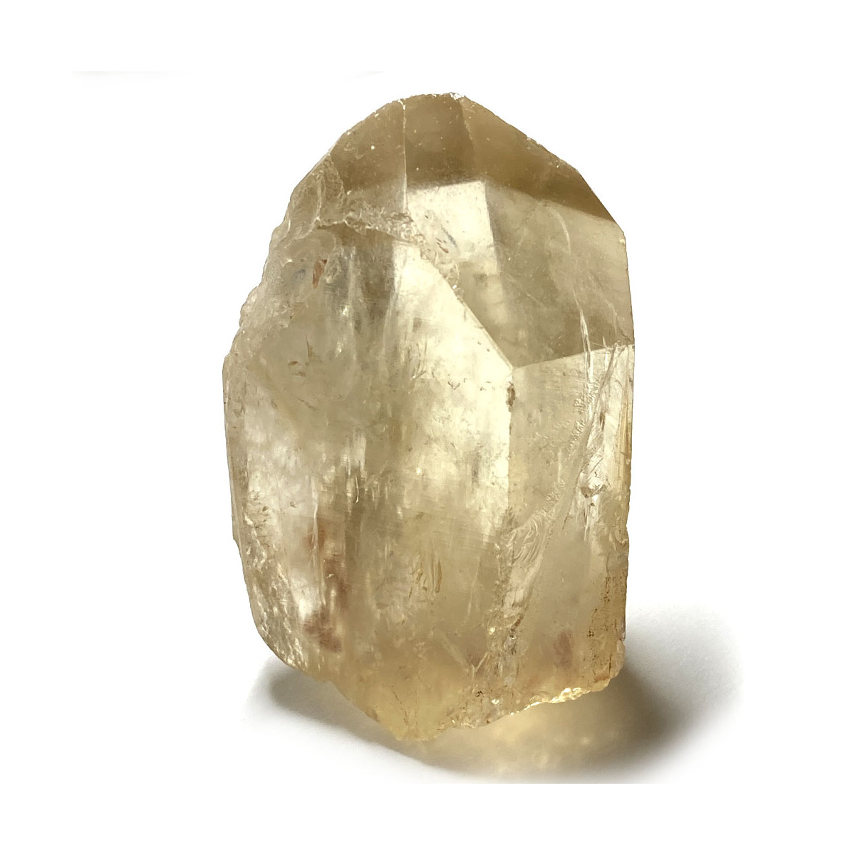 Pointe de Citrine Naturelle Brute - 130 Grammes