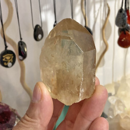 Pointe de Citrine Naturelle Brute - 130 Grammes