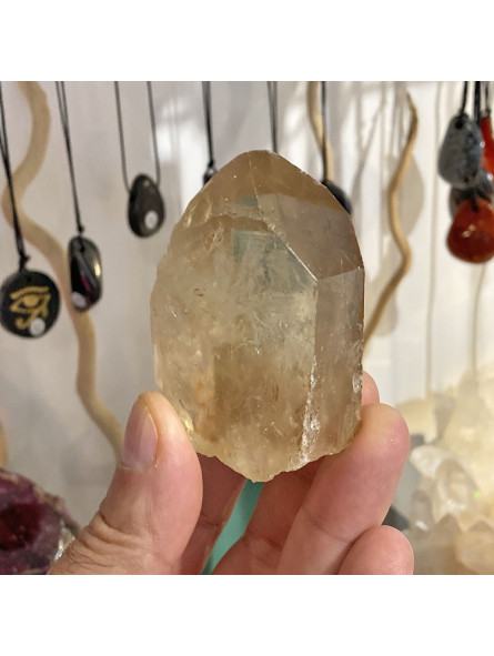 Pointe de Citrine Naturelle Brute - 130 Grammes