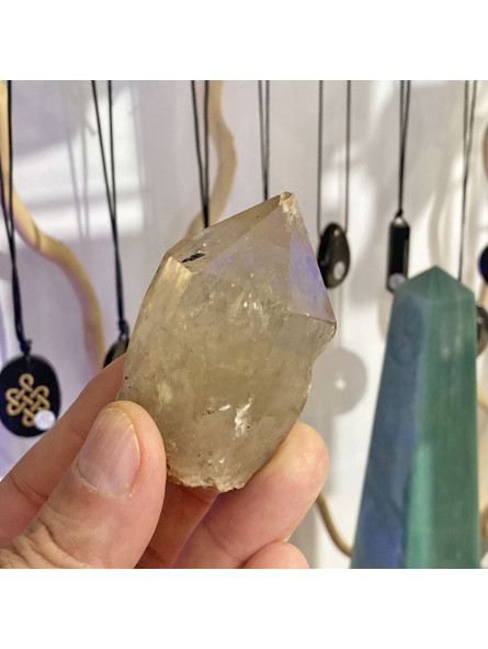 Pointe de Citrine Naturelle Brute - 100 Grammes