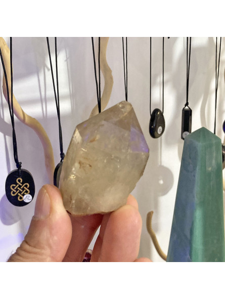 Pointe de Citrine Naturelle Brute - 100 Grammes