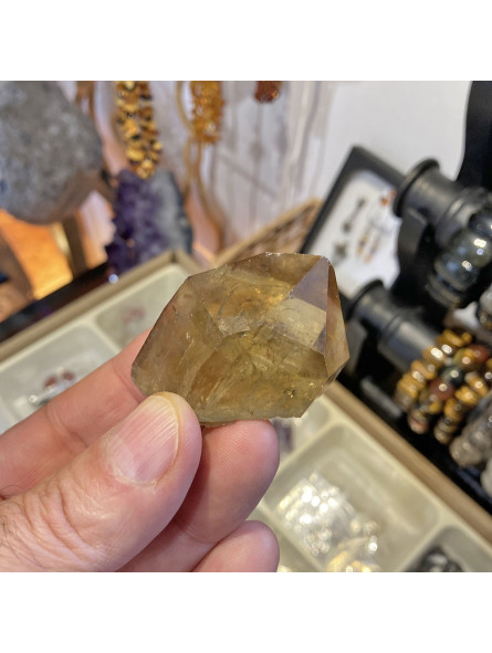Pointe de Citrine Naturelle Brute - 55 Grammes