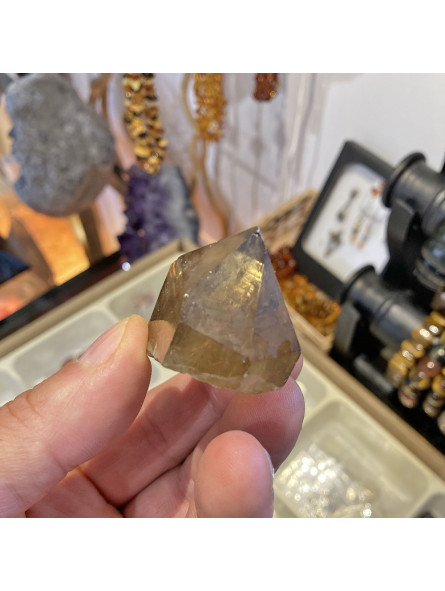 Pointe de Citrine Naturelle Brute - 55 Grammes