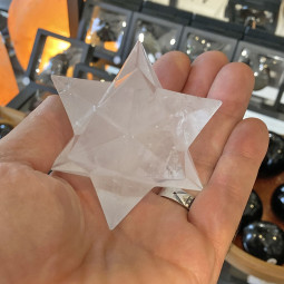 Étoile Sirius en Cristal de Roche - 180 Grammes