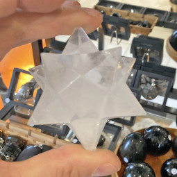 Étoile Sirius en Cristal de Roche - 180 Grammes