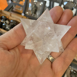 Étoile Sirius en Cristal de Roche - 154 Grammes