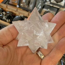 Étoile Sirius en Cristal de Roche - 154 Grammes