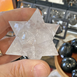 Étoile Sirius en Cristal de Roche - 154 Grammes