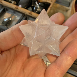 Étoile Sirius en Cristal de Roche - 110 Grammes