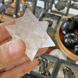 Étoile Sirius en Cristal de Roche - 110 Grammes