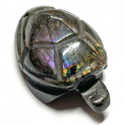 Tortue en Labradorite - 54mm