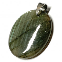 Pendentif en Labradorite - Forme ovale