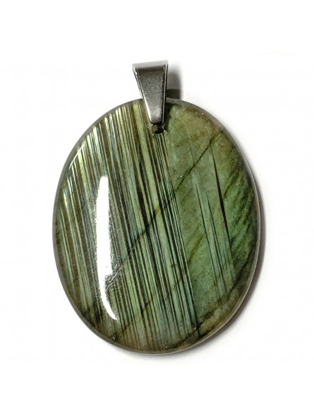Pendentif en Labradorite - Forme ovale