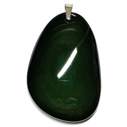 Pendentif en Obsidienne Oeil Céleste - 38mm