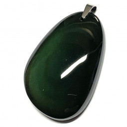 Pendentif en Obsidienne Oeil Céleste - 38mm