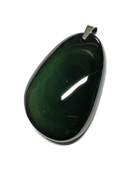 Pendentif en Obsidienne Oeil Céleste - 38mm