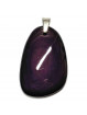 Pendentif Cabochon en Obsidienne Oeil Céleste - 40mm