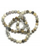 Bracelet en Agate Dendrite - Boules de 8mm