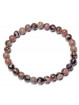 Bracelet en Rhodonite à l'unité - Boules de 6mm