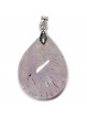 Pendentif en Améthyste Rutile - Forme Goutte