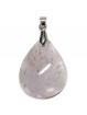 Pendentif Cabochon en Améthyste Rutile - Forme Goutte
