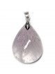Pendentif Goutte en Améthyste Rutile