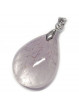 Pendentif Goutte en Améthyste Rutile