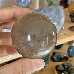 Sphère en Quartz Fumé - 308 Grammes