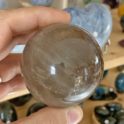 Sphère en Quartz Fumé - 308 Grammes