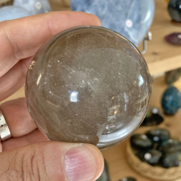 Sphère en Quartz Fumé - 308 Grammes