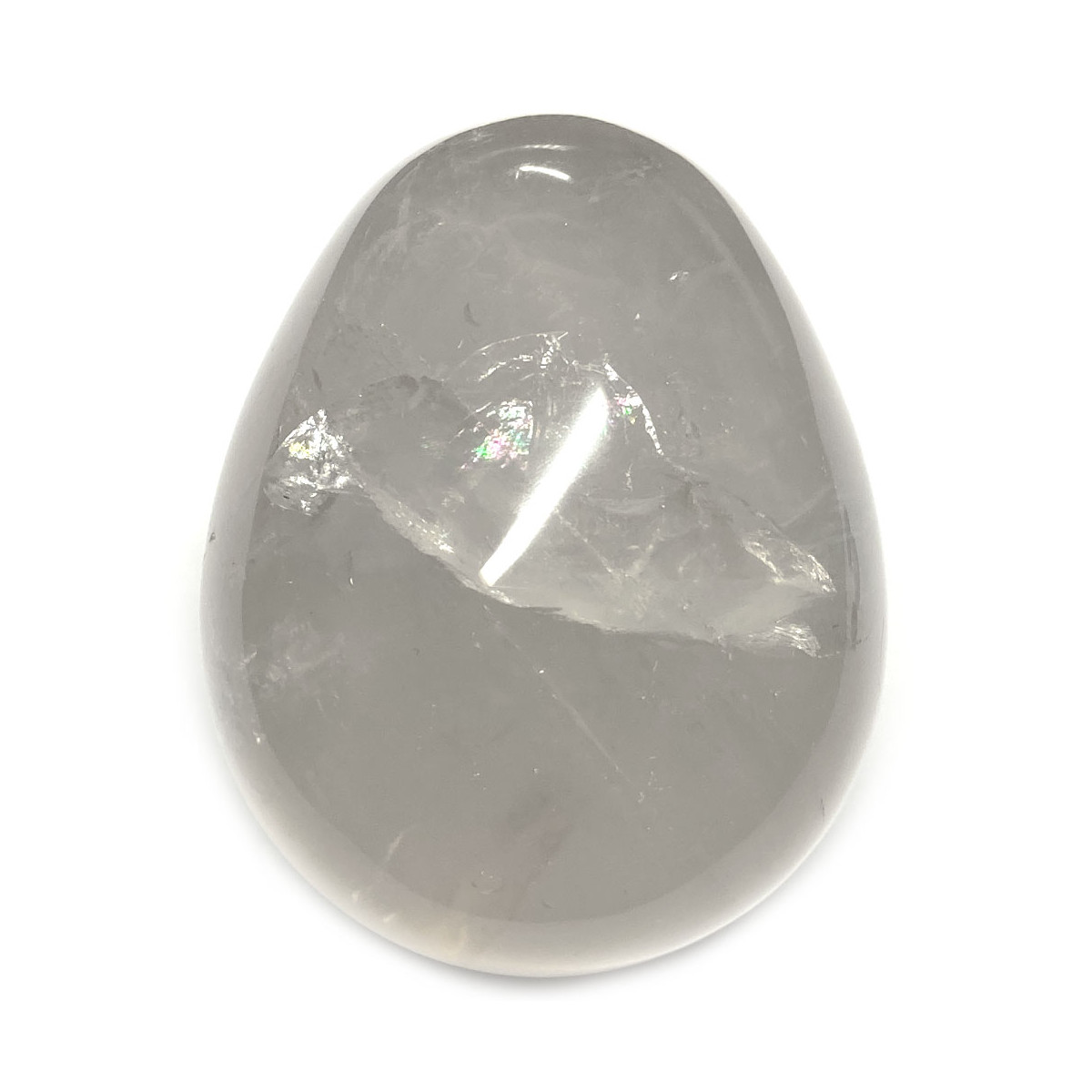 Oeuf en Cristal de Roche - 66mm