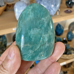 Forme libre en Amazonite - 160 grammes