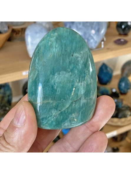 Forme libre en Amazonite - 160 grammes