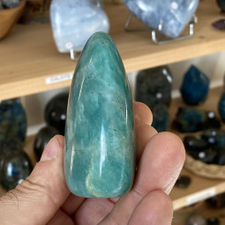 Forme libre en Amazonite - 160 grammes