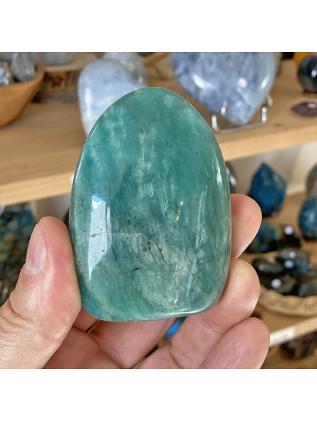Forme libre en Amazonite - 160 grammes