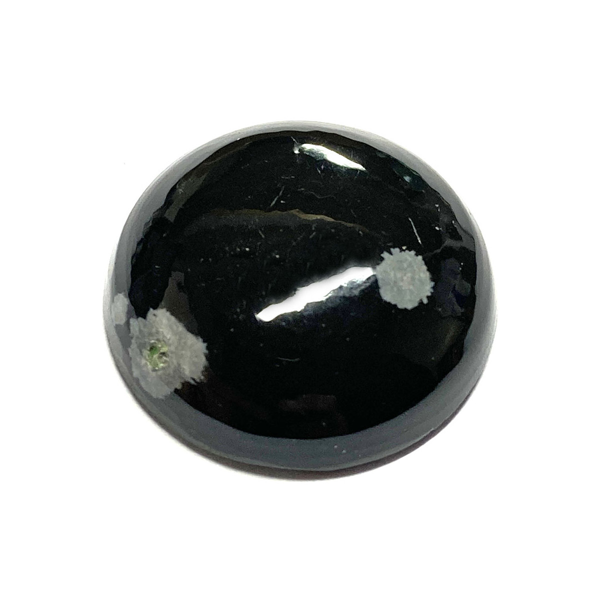 Cabochon d'Obsidienne Neige - 20mm