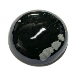 Cabochon d'Obsidienne Neige - 20mm