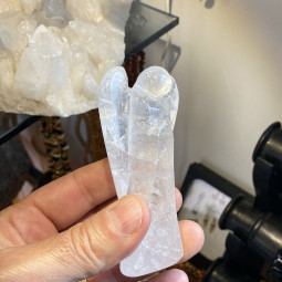 Ange en Cristal de Roche Grand Modèle - 95 mm