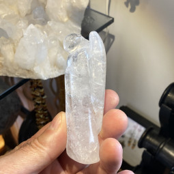 Ange en Cristal de Roche Grand Modèle - 95 mm