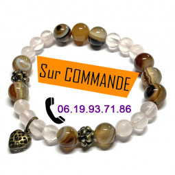 Bracelet Boules en Quartz...