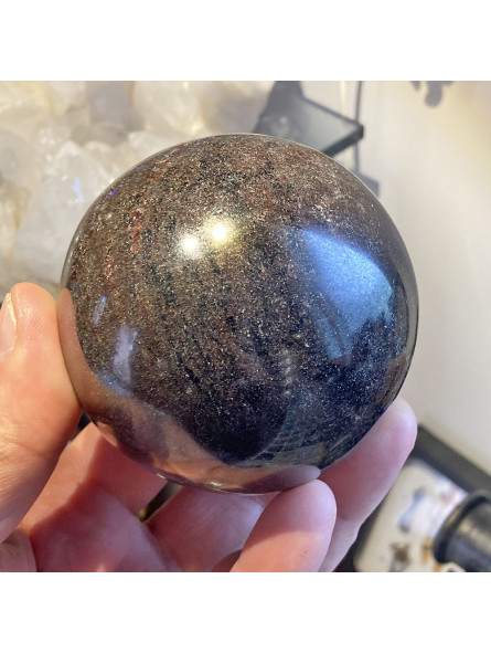 Sphère en Grenat 800 Grammes